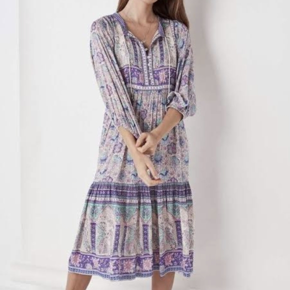 🦄 Spell Poinciana Boho Dress 🦄 - Picture 4 of 16